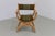 Danish Kurul Armchair in Oak and Striped Green Upholstery by Henning Kjærnulf, 1960s For Sale - Image 11 of 18