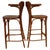 Mid 20th Century Thonet Style Bar Stools Made in Czechoslovakia - a Pair For Sale In Houston - Image 6 of 6