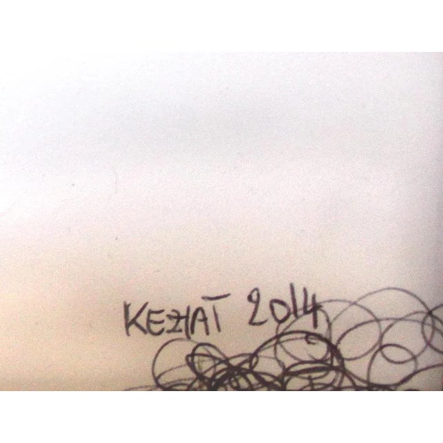 Dreams Eater 2 is a beautiful painting realized by the Italian artist KEZIAT in 2014. Pen on paper. Hand-signed by the...