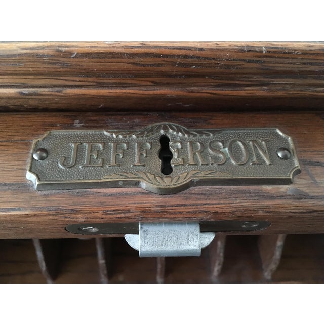 Vintage Jefferson Rolltop Desk Chairish