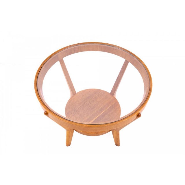 20th Century Walnut Table, Czech Republic, 1950s For Sale - Image 6 of 11