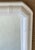 White 70s Coastal Modern White Lacquered Bamboo & Leather Wrapped Mirror, 2 Available For Sale - Image 8 of 11