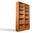 Mid-Century Modern Carlo Jensen Double Teak Bookcase by Hundevad + Co #2 | Danish Modern 1960s For Sale - Image 3 of 6