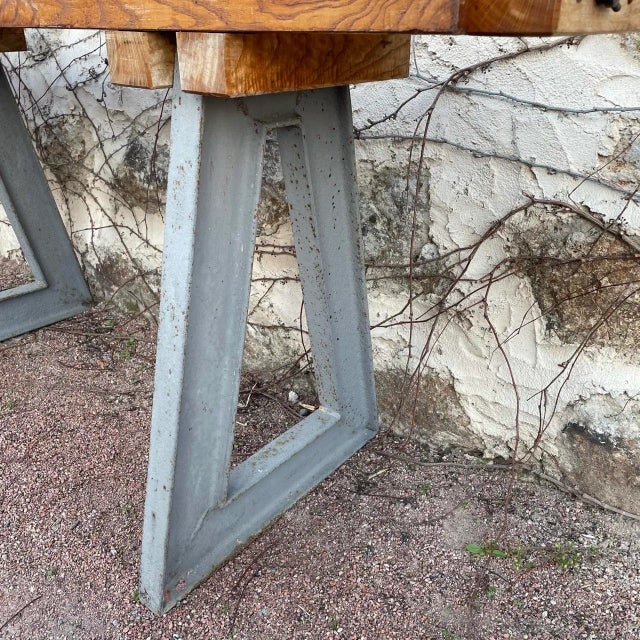 Industrial Worktable, 1970s For Sale - Image 9 of 14