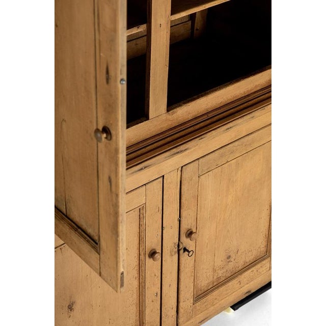 Brown English Country House Keepers Cabinet For Sale - Image 8 of 18