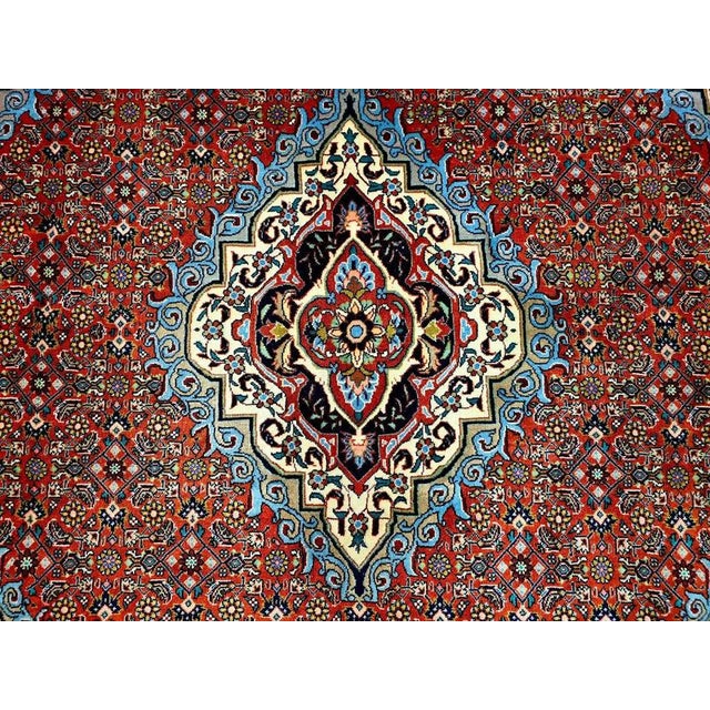 Middle Eastern Bidjar Rug in Pure Wool For Sale - Image 10 of 11