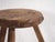 Brown Antique Wabi Sabi Style Stool, 1900 For Sale - Image 8 of 10