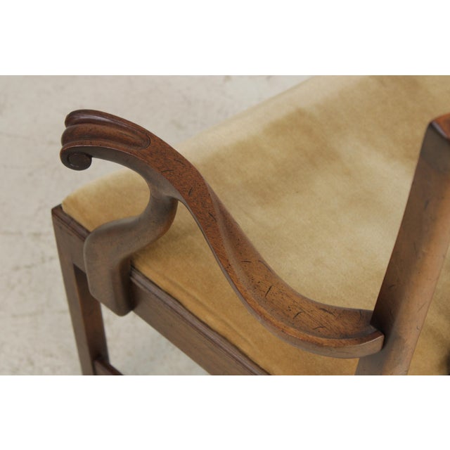 Set of 6 Biggs Mahogany Armchairs For Sale - Image 11 of 18