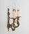 1960s Spanish French Neoclassical Cast Brass 2-Light Sea Horse Wall Sconces - A Pair For Sale - Image 6 of 9