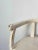 Wood Scandinavian Barrel Chair in Original Off White Chippy Paint, Sweden, 19th Century For Sale - Image 7 of 9