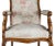 Antique Italian Walnut Armchair, 1880s For Sale - Image 6 of 14