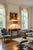 Mid-Century Leather and Brass Table Lamp with Drum Shade, 1950s For Sale - Image 4 of 12