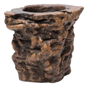 Chinese Gnarled Root Brush Pot, C. 1900