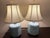 Ceramic French Blue 22” Vintage Ceramic Table Lamps-a Pair For Sale - Image 7 of 7