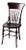 Antique Cattail Back Chair by Koenig Furniture Co. For Sale
