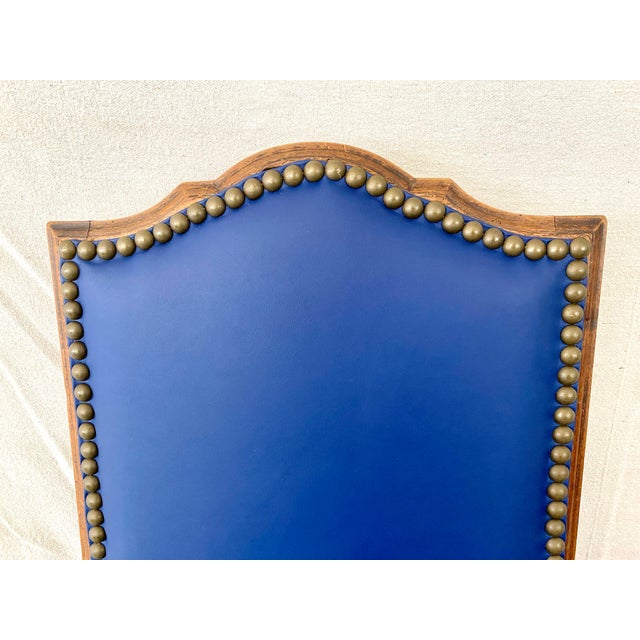 18th C. French Os De Mouton Leather Chairs - a Pair For Sale - Image 11 of 11