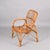 Mid-Century Modern Mid-Century Italian French Riviera Rattan and Bamboo Armchair, 1960s For Sale - Image 3 of 15
