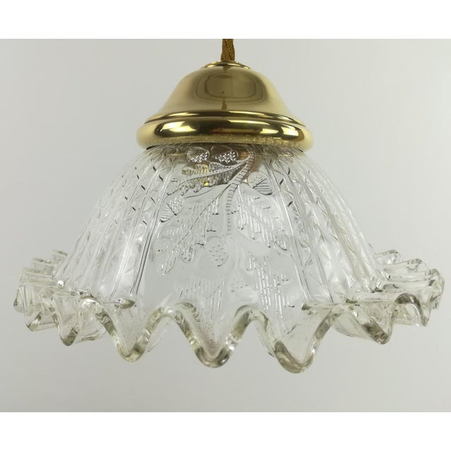 Suspension Lamp with Paragon Glass Shade For Sale - Image 12 of 12