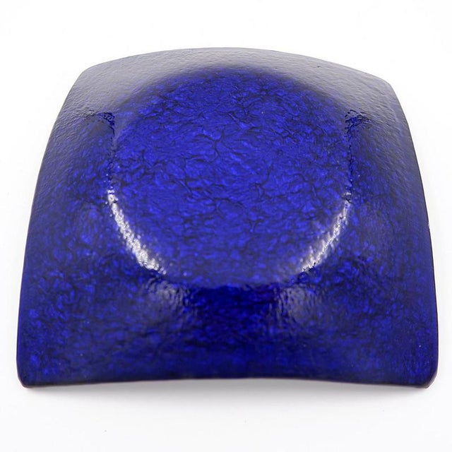 Vintage Square Pocket Emptier in Murano Glass from Tre Archi For Sale - Image 9 of 10