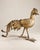 Vintage Japanese Gold-Tone Metal Rooster Sculpture For Sale In Los Angeles - Image 6 of 6