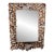 Vintage Coastal Seashell Wall Mirror – Handcrafted Shell Art For Sale