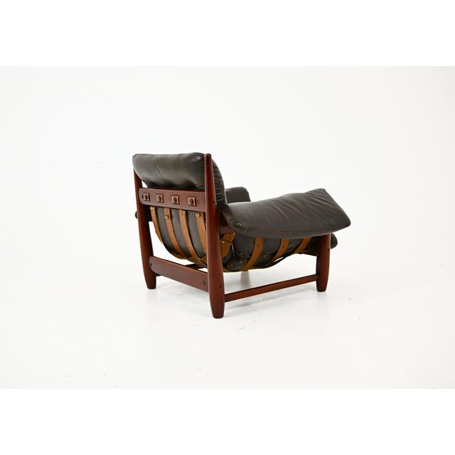 Wood Sheriff Lounge Chair by Sergio Rodrigues for Isa, 1960s For Sale - Image 7 of 12