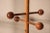 Brown Floor Ceiling Hangers with Spherical Elements in Walnut, 1970s, Set of 2 For Sale - Image 8 of 13