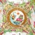 Ceramic Antique Chinese Rose Mandarin Porcelain Dish c.1850 Hand Painted Famille Rose 5.5" For Sale - Image 7 of 9