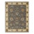 8x10 Gray Hand-Knotted Wool Blooming Palmettes Classic Traditional Carpet Rug For Sale
