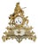 Mantel Clock in Golden Regula For Sale