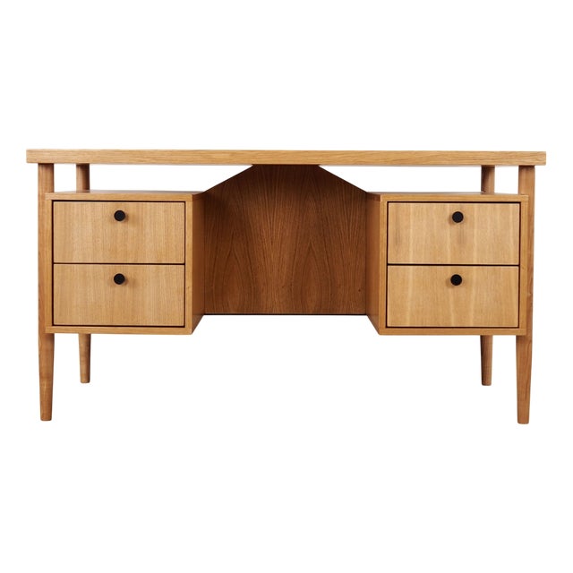 Vintage Scandinvian Oak Desk, 2000s For Sale