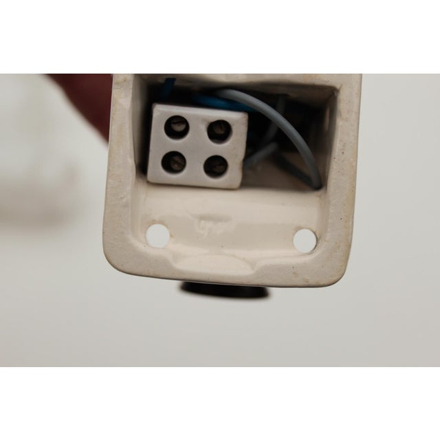 Bauhaus Wall Lights in Ceramic and Opal Glass, 1920s, Set of 2 For Sale - Image 6 of 18