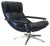 Swivel and Adjustable Vinyl Lounge Chair, 1970s For Sale