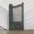 Vintage Indian Painted Teakwood Garden Gate For Sale - Image 4 of 8
