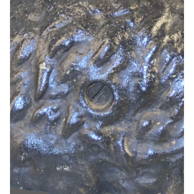 Antique Cast Iron Black Cat Doorstop For Sale - Image 9 of 11