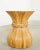 Tan McGuire Organic Modern Bamboo Rattan Hourglass Dining Table For Sale - Image 8 of 13