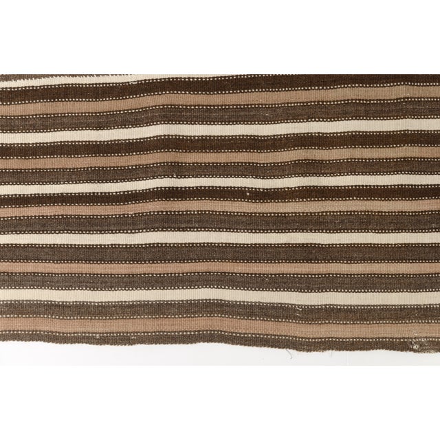 Textile Ethnic Vintage Kilim Rug For Sale - Image 7 of 10
