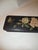 Black Japanese Victorian Era Lacquered Storage Box With Rose and Butterfly Details For Sale - Image 8 of 8