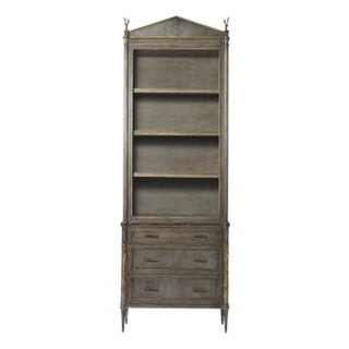 Oak Secretary Bookcase-New For Sale