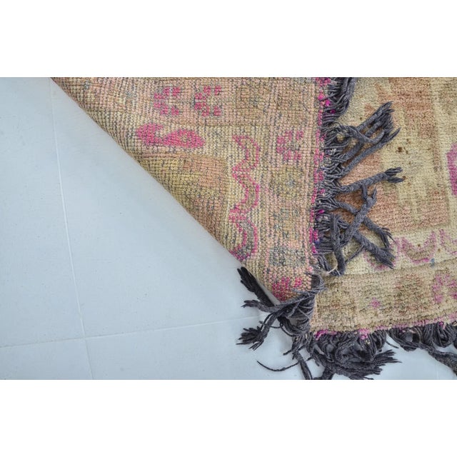 1950s Vintage Kurdih Anatolian Kitchen Runner Rug For Sale - Image 5 of 9