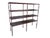 Large Industrial Style Metal Workshop Shelf, 1950s For Sale