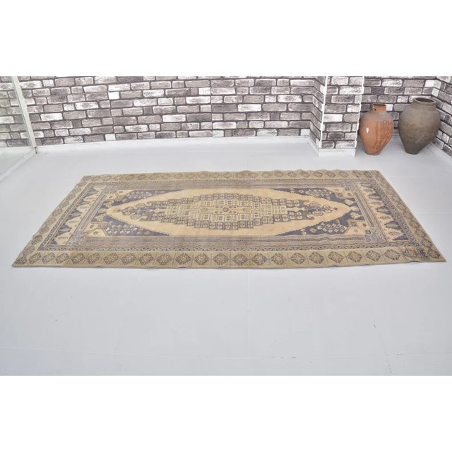 Textile Oushak Vintage Oversize Rug For Sale - Image 7 of 10