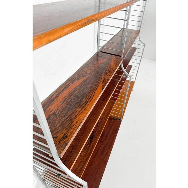 Continental String Shelving System by Nisse & Kajsa Strinning, 1960s For Sale - Image 11 of 14