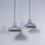 Industrial Grey Enamelled Pendant Lamp from Benjamin, 1950s For Sale - Image 6 of 9