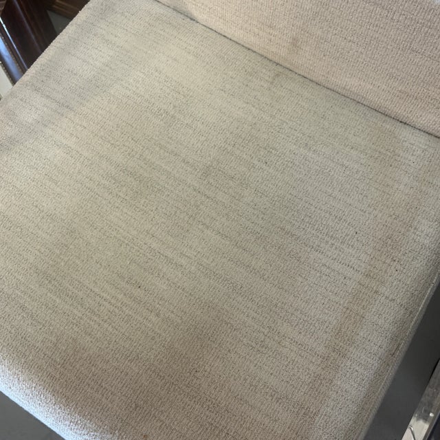 Plastic Vintage Contemporary Bernhardt Lucite Arm Chair For Sale - Image 7 of 12