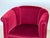 Mid 20th Century Danish Lounge Chairs in Burgundy Velvet and Beech, 1950s, Set of 2 For Sale - Image 5 of 9