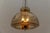 Brown Brass and Smoked Glass Hanging Lamp from Limburg, Germany, 1960s For Sale - Image 8 of 14