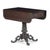 Brown Noble Wood Sofa Table, 19th Century For Sale - Image 8 of 8
