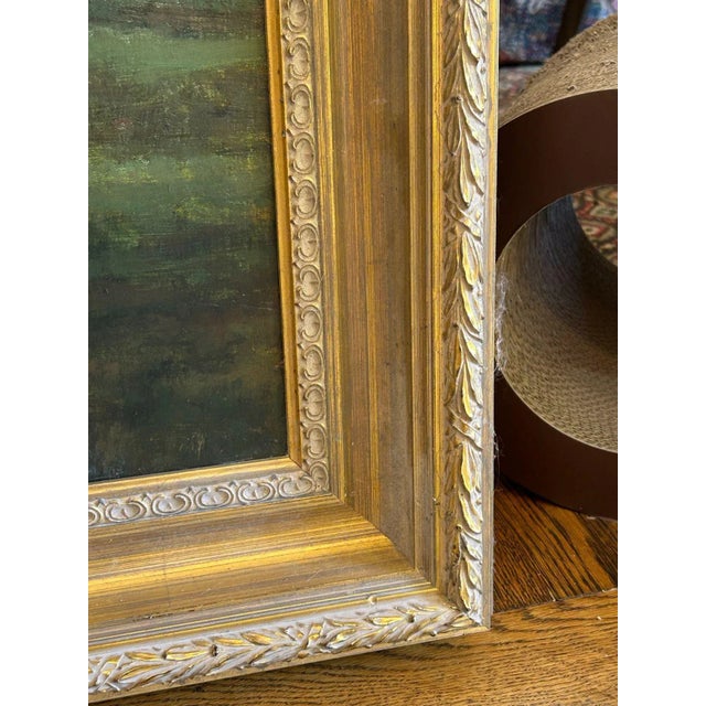 Late 20th Century Pastoral Painting For Sale - Image 5 of 5