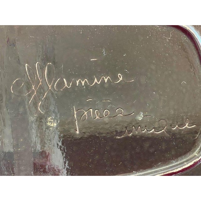 Ceramic Ceramic Dish by Efflamine Quimper For Sale - Image 7 of 10